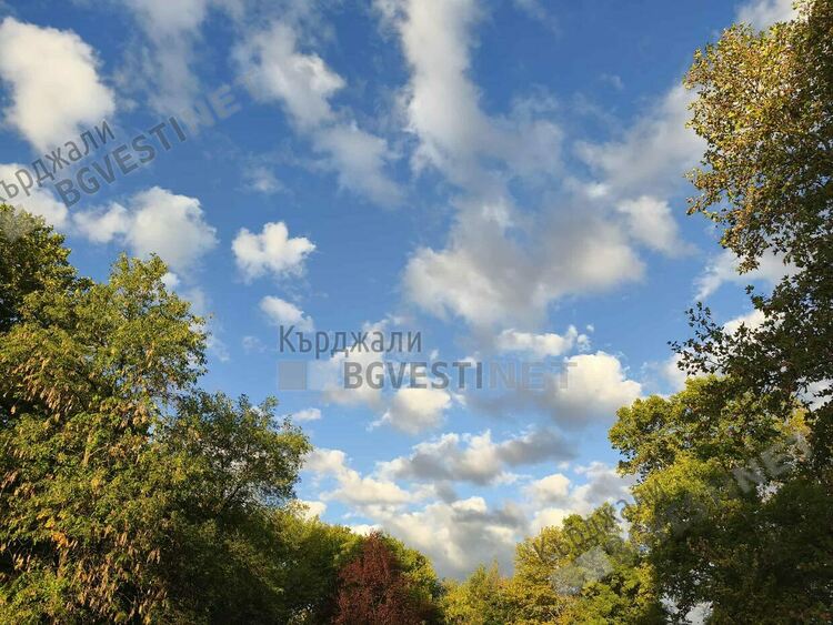 Променлива облачност над Кърджали,тихо време