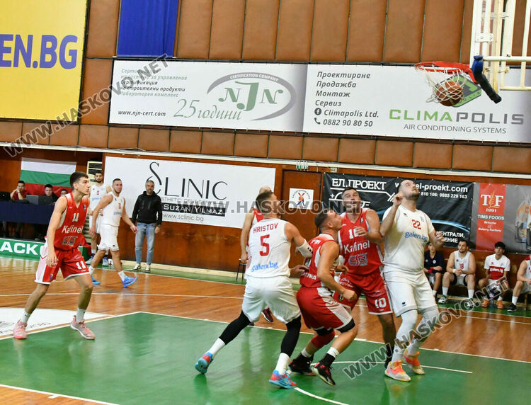 „Хасково“ победи „Чавдар“ с 91:72 и е първи в баскетболната втора лига