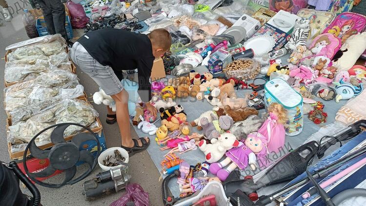 Кърджалийчета си купуват играчки втора употреба от Битака, нямат пари за нови