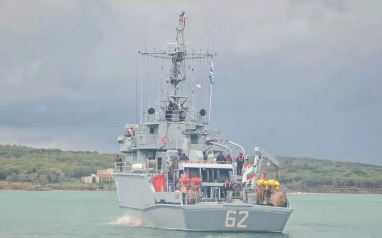 В учението участват и българските Военноморски сили