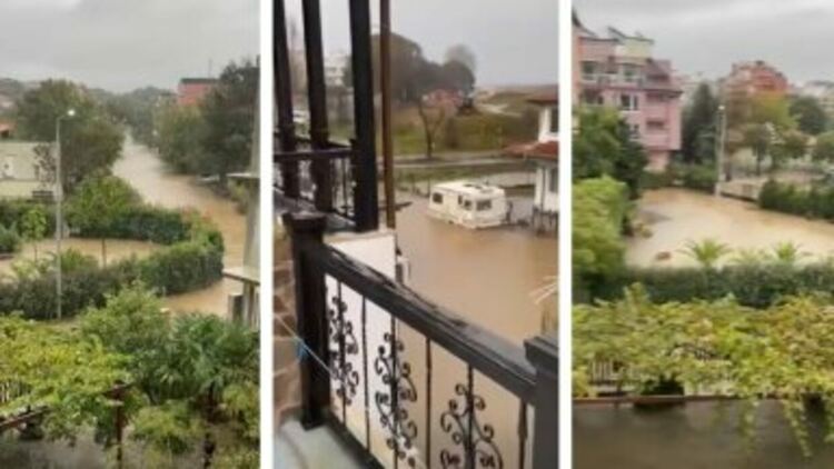 Курортът Лозенец е под вода 