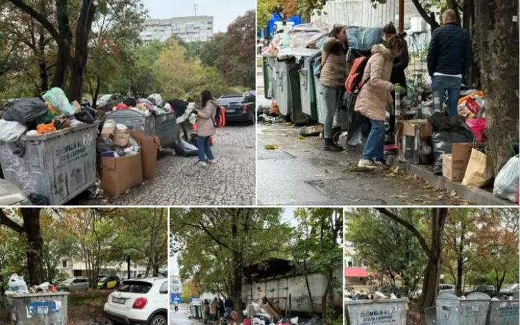 Граждани се самоорганизираха в район „Красно село“. На терен влезе да помага и общинската фирма „Софекострой“. Снимка: Фейсбук
