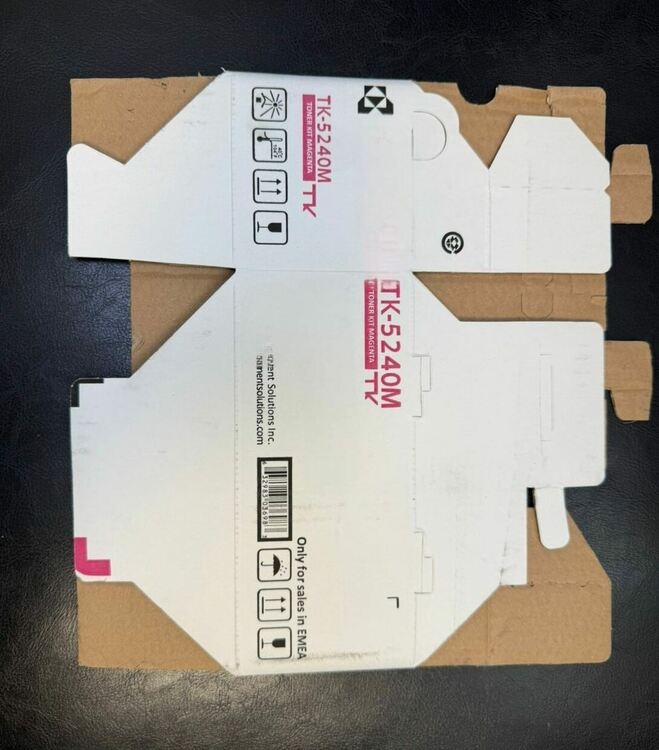 Задържаха 1000 фалшиви тонер касети и 30 265 кутии за тях в товарен автомобил