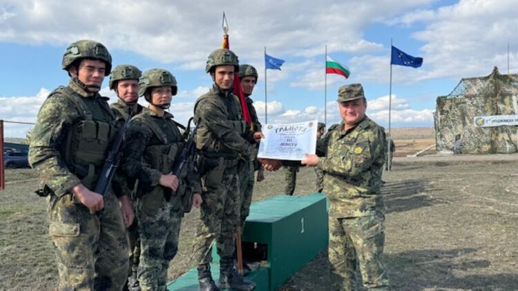 Батальонът за логистично осигуряване – Стара Загора спечели състезание на полигона „Добрич“