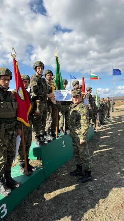 Батальонът за логистично осигуряване – Стара Загора спечели състезание на полигона „Добрич“