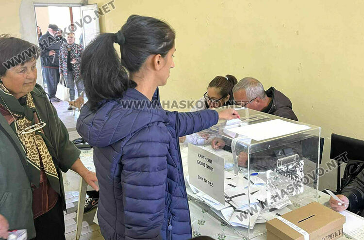 Висока активност на изборите за кмет в с. Черногорово