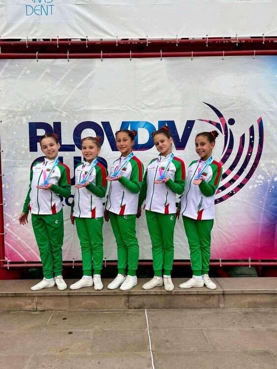 Успехи за състезателите на „Виолена“ на Plovdiv cup Aerobics Open 
