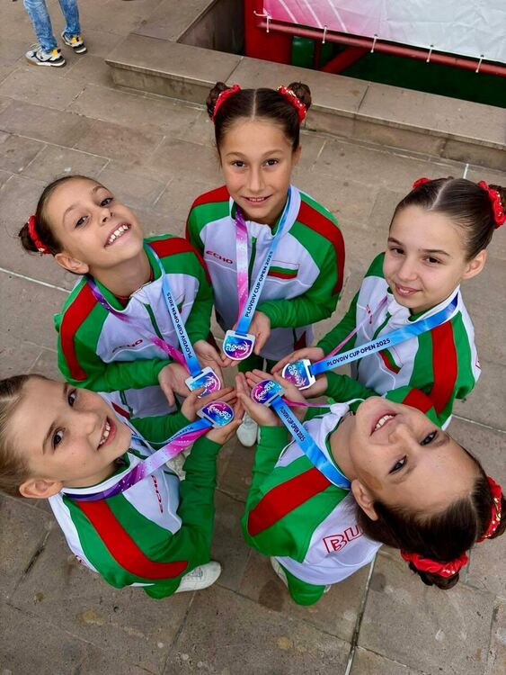 Успехи за състезателите на „Виолена“ на Plovdiv cup Aerobics Open 