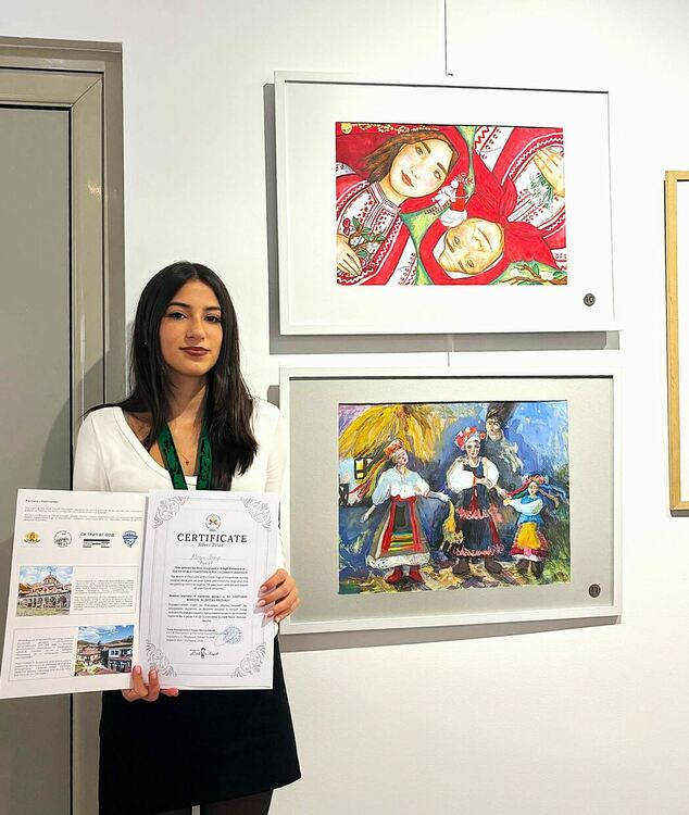 Алейна Гарип от Езиковата със световно признание