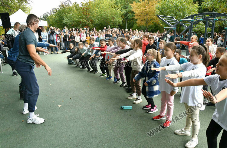 Стотици деца се вдъхновиха от героите на популярно реалити в спортен празник в парк „Кенана“