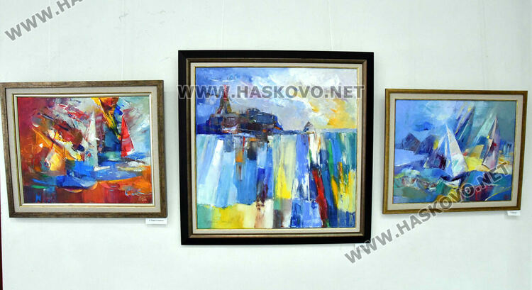 Откриват изложбата „По вълните“ на бургаския творец Радостин Дамасков в галерия „Форум“