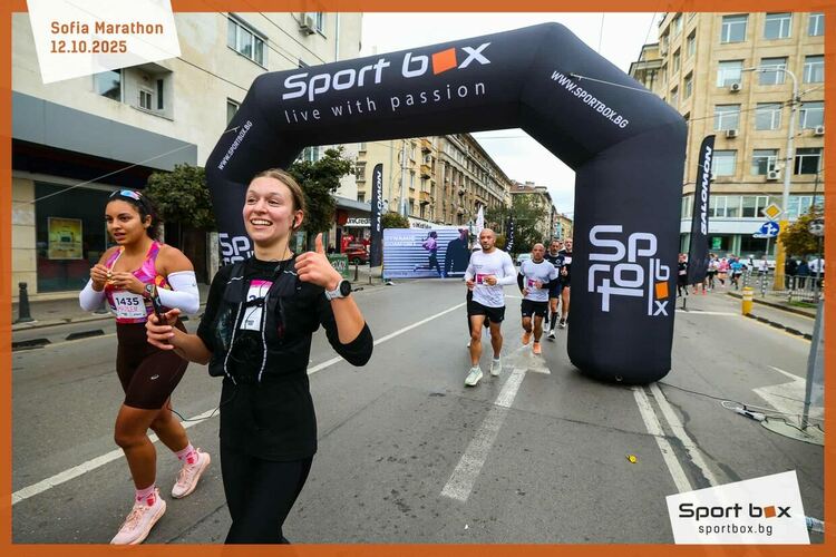 Александра Лазарова –нашето вдъхновение от Софийския маратон