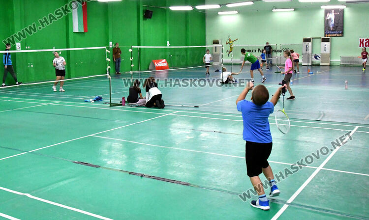 Хасково е домакин на кръг от националната верига по бадминтон 
