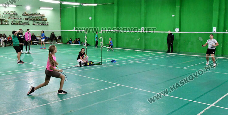 Хасково е домакин на кръг от националната верига по бадминтон 
