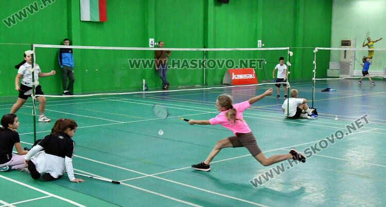Хасково е домакин на кръг от националната верига по бадминтон 