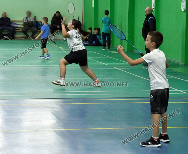 Хасково е домакин на кръг от националната верига по бадминтон 
