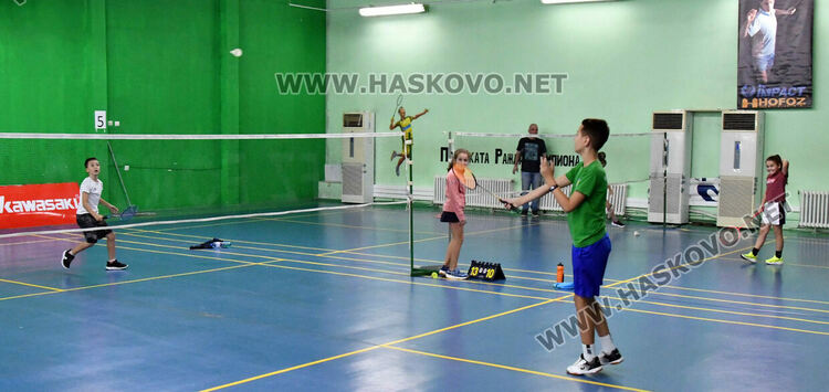 Хасково е домакин на кръг от националната верига по бадминтон 