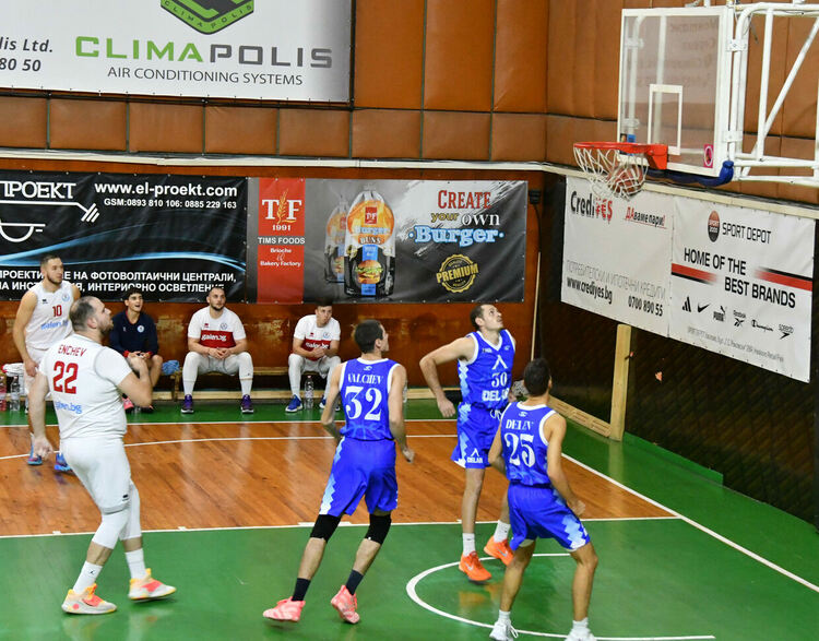 Баскетболистите на „Хасково“ биха „Левски“ за четвърти успех през сезона 