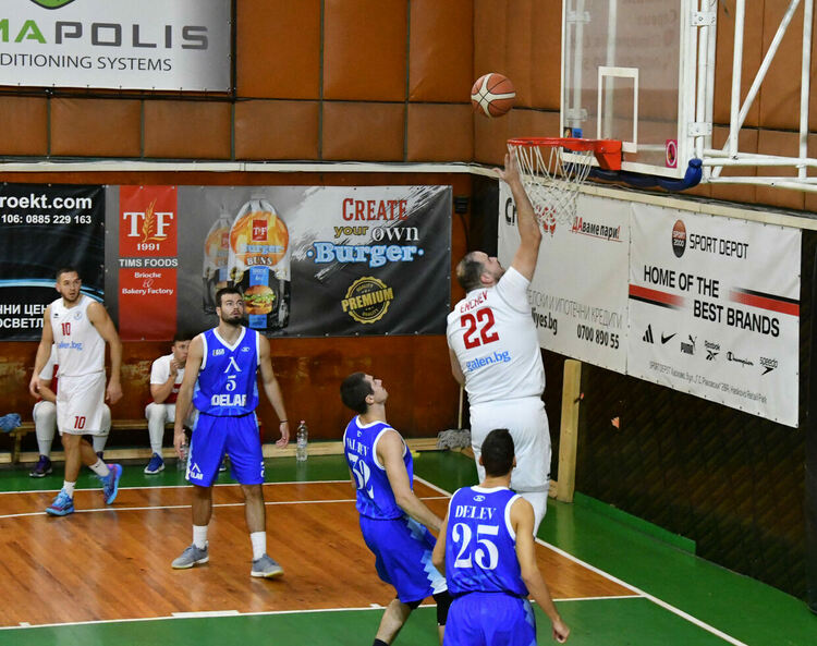 Баскетболистите на „Хасково“ биха „Левски“ за четвърти успех през сезона 