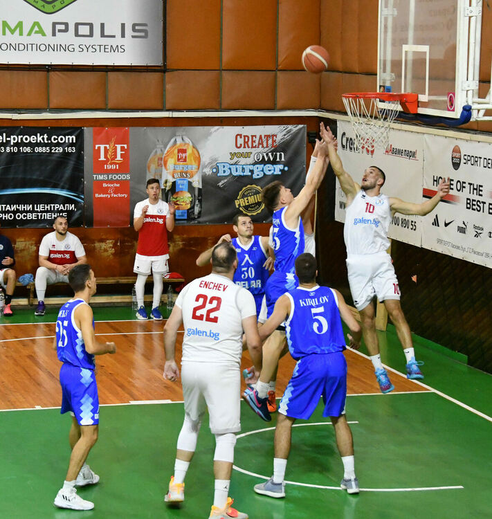 Баскетболистите на „Хасково“ биха „Левски“ за четвърти успех през сезона 