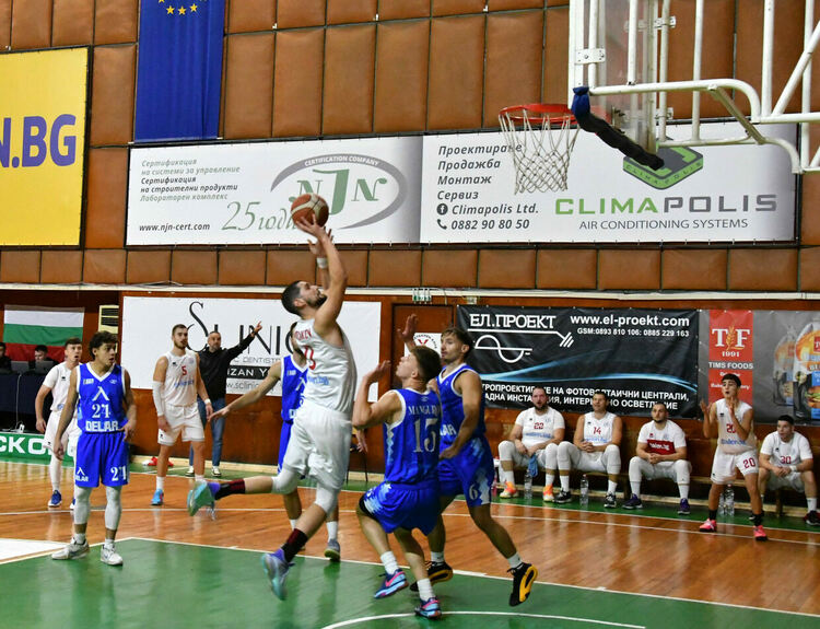 Баскетболистите на „Хасково“ биха „Левски“ за четвърти успех през сезона 