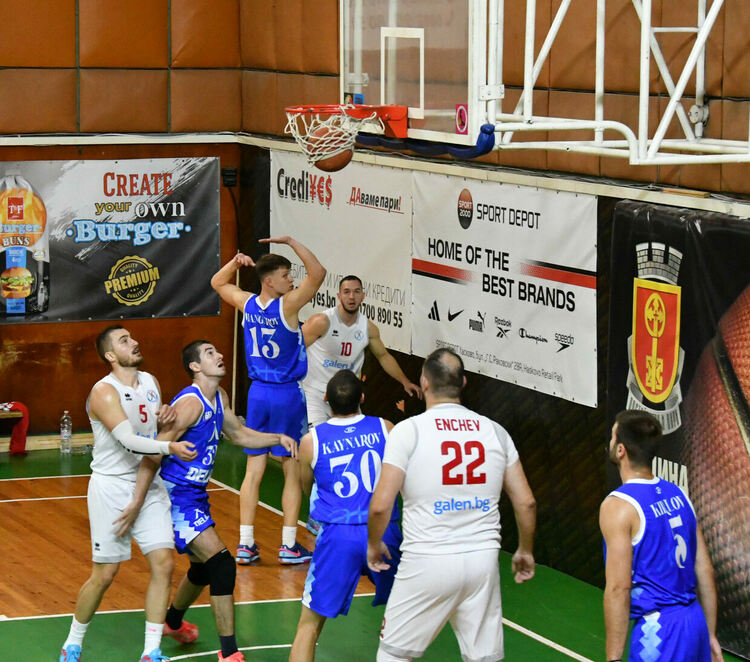 Баскетболистите на „Хасково“ биха „Левски“ за четвърти успех през сезона 