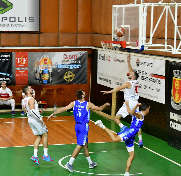 Баскетболистите на „Хасково“ биха „Левски“ за четвърти успех през сезона 