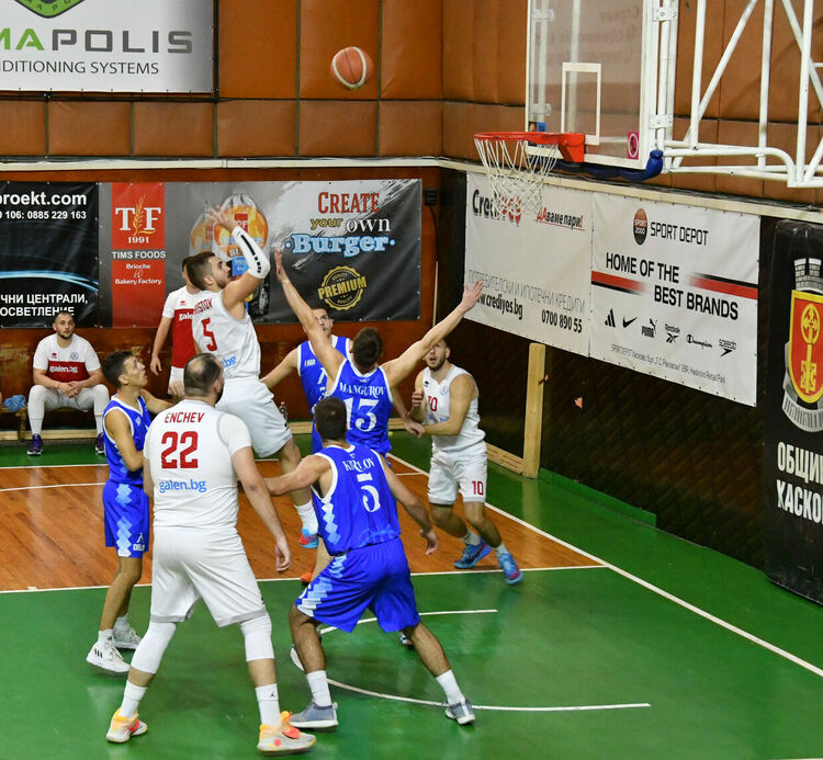 Баскетболистите на „Хасково“ биха „Левски“ за четвърти успех през сезона 