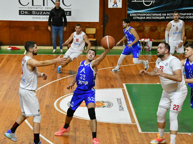 Баскетболистите на „Хасково“ биха „Левски“ за четвърти успех през сезона 