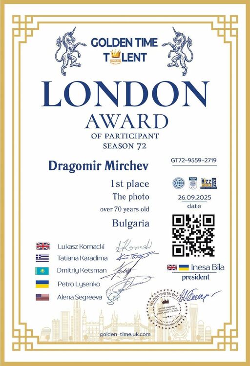 Разностранният талант д-р Драгомир Мирчев завършва юбилейна година с участие в арт-фестивал Париж