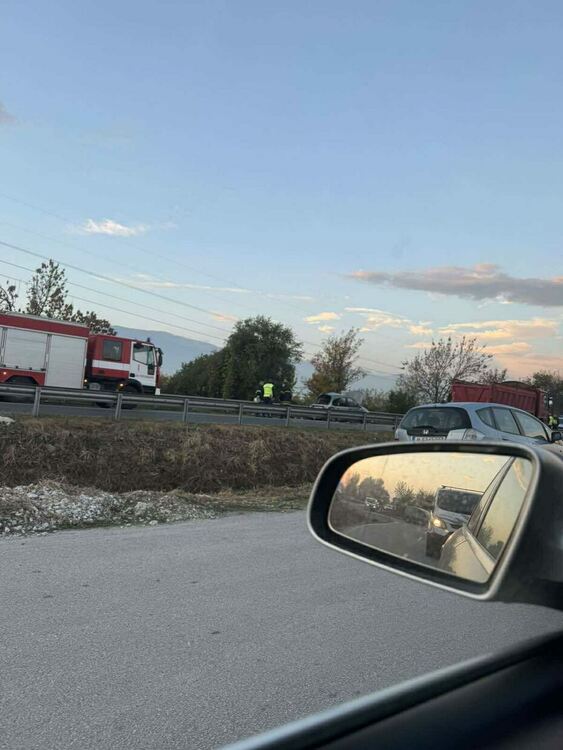 Челна катастрофа предизвика голямо задръстване на Околовръстното на Пловдив 