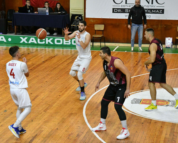 Баскетболистите на „Хасково“ с първа загуба за сезона