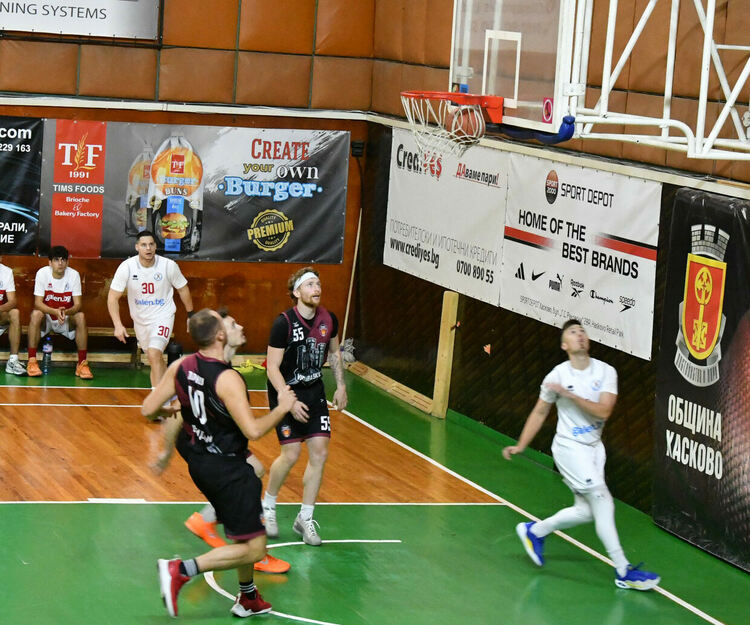 Баскетболистите на „Хасково“ с първа загуба за сезона