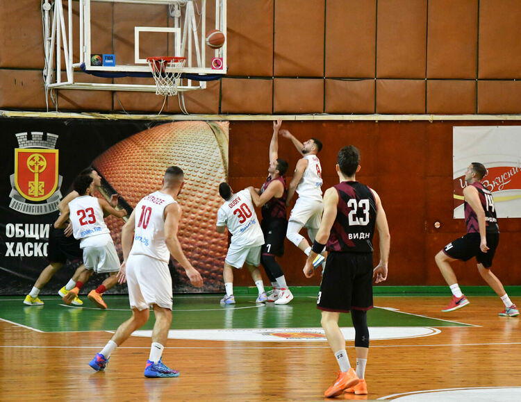 Баскетболистите на „Хасково“ с първа загуба за сезона