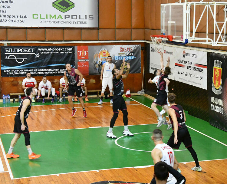 Баскетболистите на „Хасково“ с първа загуба за сезона