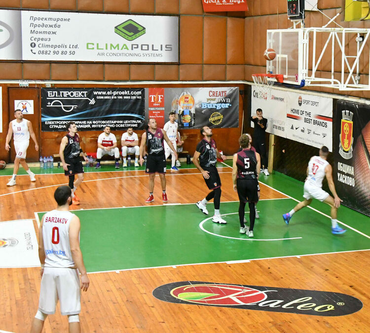 Баскетболистите на „Хасково“ с първа загуба за сезона