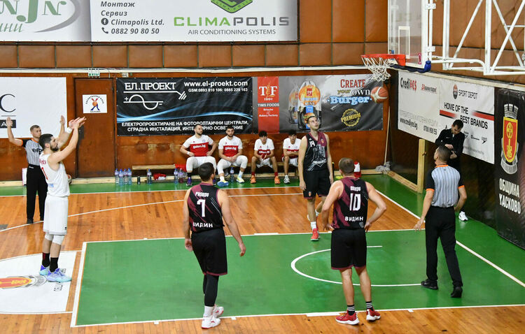 Баскетболистите на „Хасково“ с първа загуба за сезона