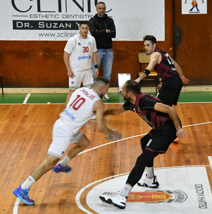 Баскетболистите на „Хасково“ с първа загуба за сезона