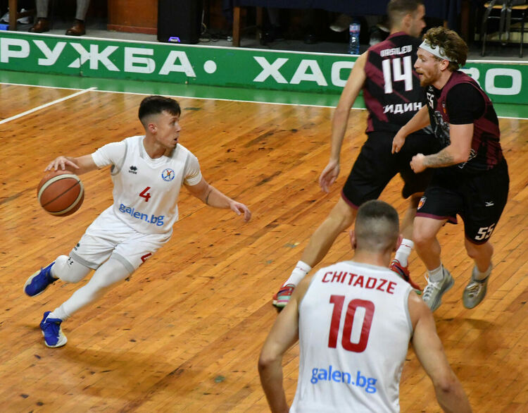 Баскетболистите на „Хасково“ с първа загуба за сезона