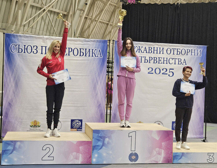 Две отборни купи и златни медали за „Виолена“ от Държавно първенство и Национален турнир в Пловдив