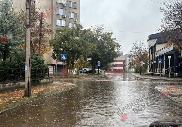Дъждът над Димитровград създаде само локални проблеми
