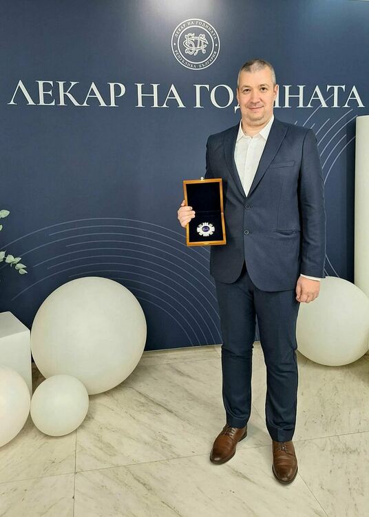 Кардиологът д-р Павел Хаджиев от МБАЛ „Д-р Атанас Дафовски“ – Кърджали с престижно отличие в Деня на българския лекар