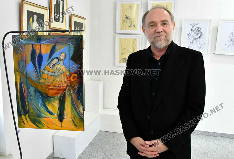 Благой Господинов показа над 50 творби от „Моят свят“ в Хасково