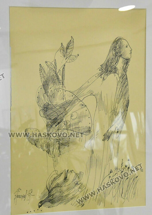 Благой Господинов показа над 50 творби от „Моят свят“ в Хасково