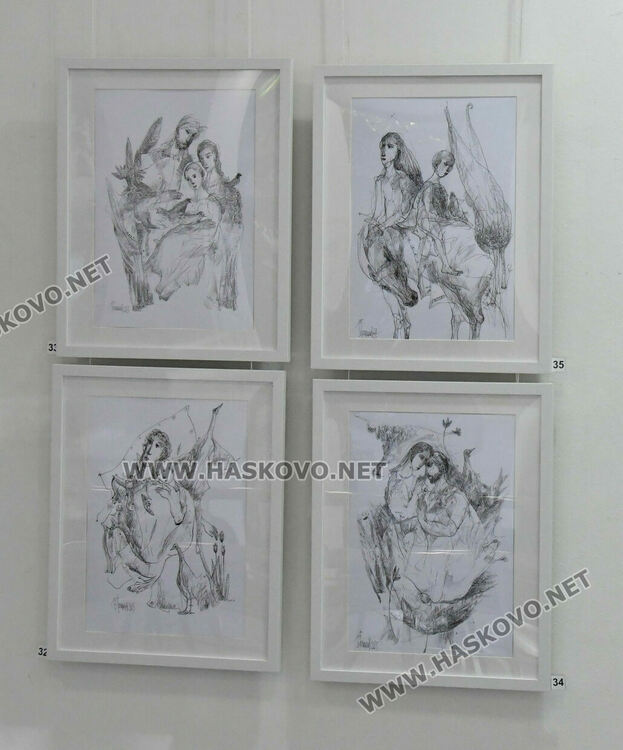 Благой Господинов показа над 50 творби от „Моят свят“ в Хасково