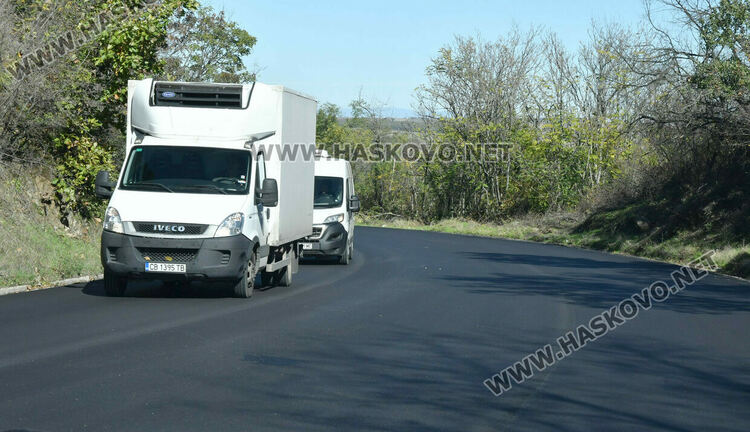 Водачи се жалват от липса на хоризонтална маркировка по пътя Хасково-Харманли