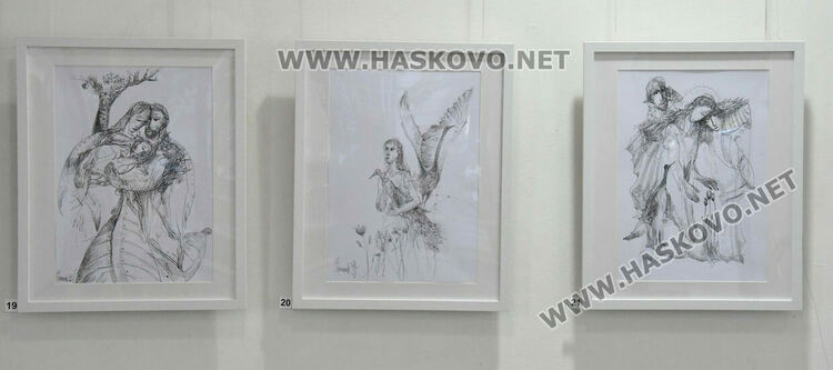 Благой Господинов показа над 50 творби от „Моят свят“ в Хасково