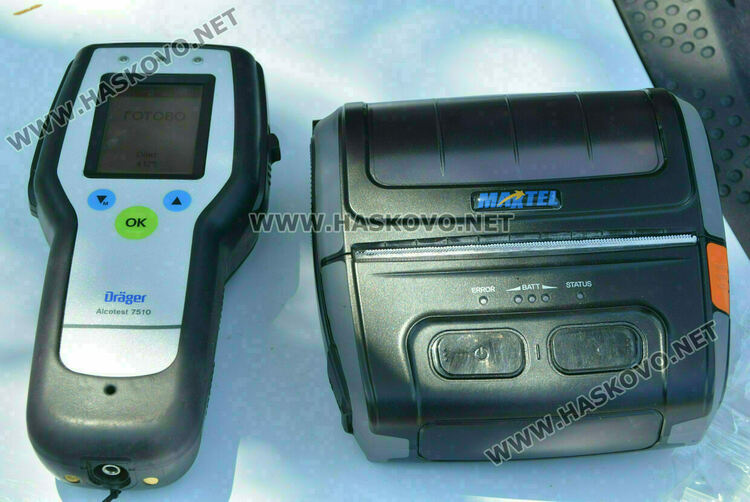 Закопчаха пиян водач в Хасково