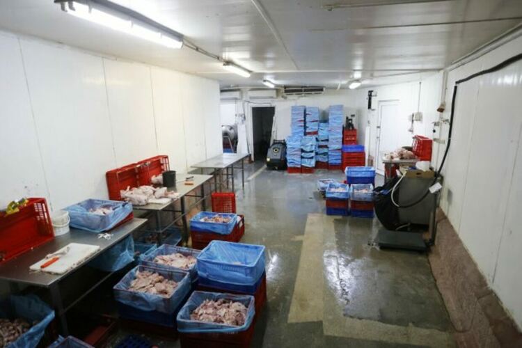 Десетки тонове пилешко със спорен произход са заловени в София