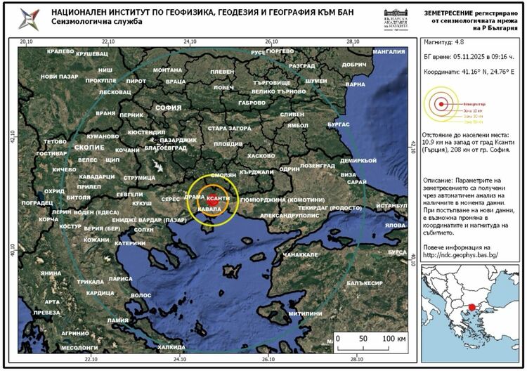 Трус в Ксанти разлюля Смолян